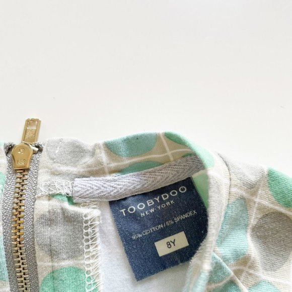 Toobydoo New York Retro Mod Print Dress • Size 8 - Picture 6 of 7